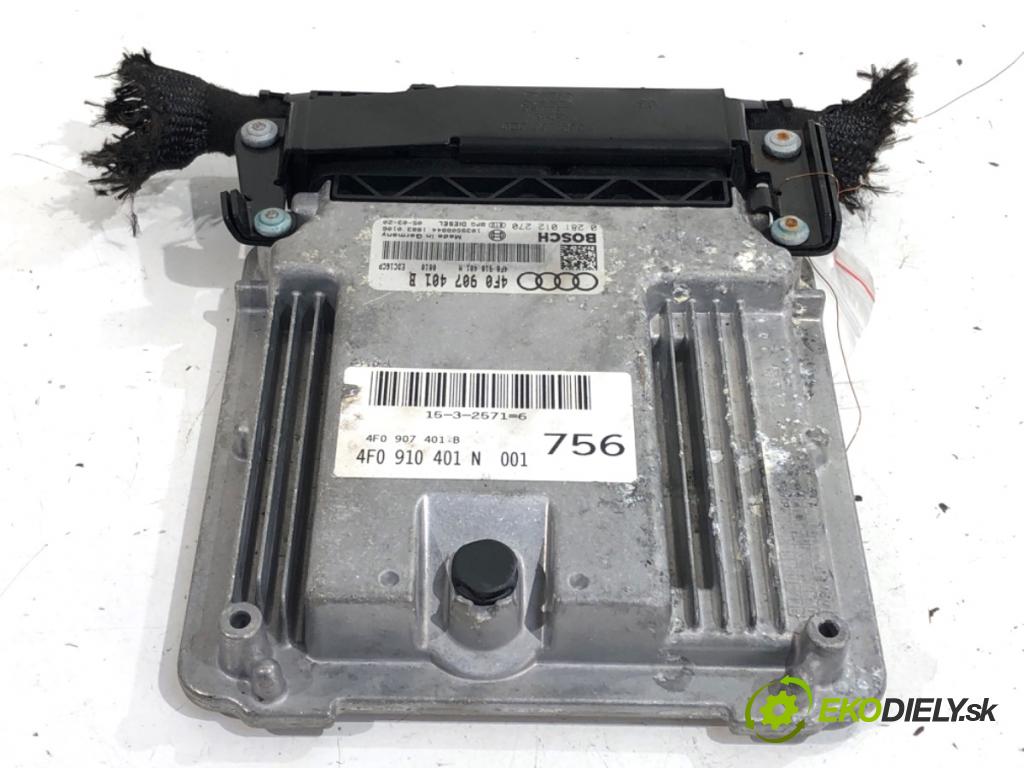 AUDI A6 C6 sedan 2005 165 kW 3.0 TDI quattro 2967 riadiaca jednotka Motor 4F0907401B (Riadiaca jednotka)