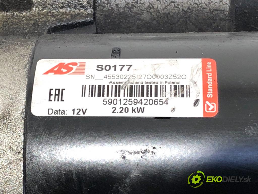 AUDI A6 C6 sedan 2005 165 kW 3.0 TDI quattro 2967 Štartér S0177 (Štartér)