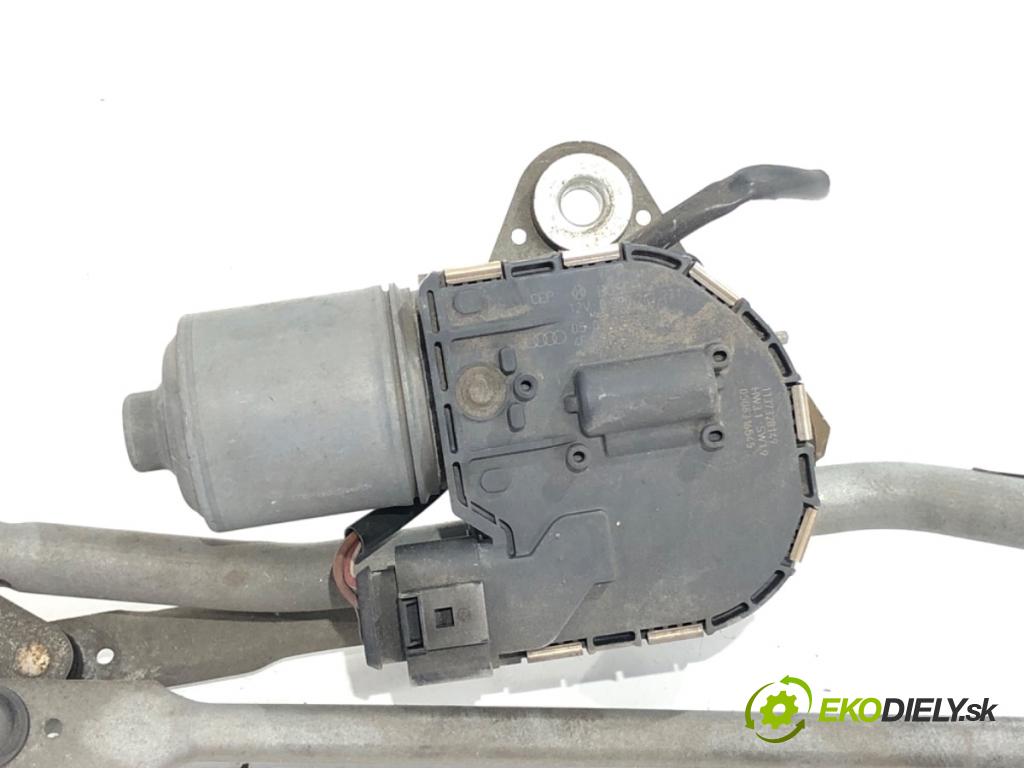 AUDI A6 C6 sedan 2005 165 kW 3.0 TDI quattro 2967 Mechanizmus stieračov predný 4F1955023B (Motorček stieračov predný)