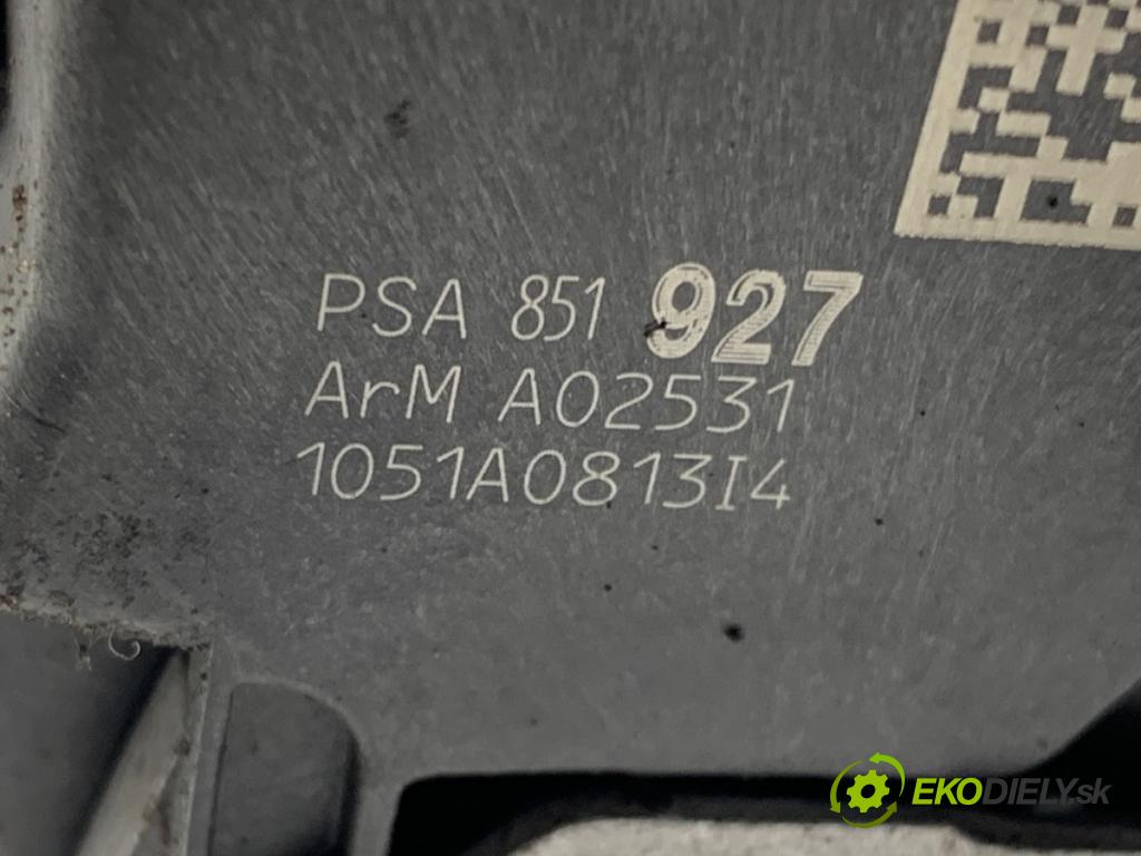 PEUGEOT 508 I sedan 2011 115 kW 1.6 THP 1598 zámok dveře pravý zadní část 851927