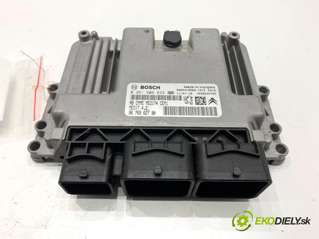 PEUGEOT 508 I sedan 2011 115 kW 1.6 THP 1598 riadiaca jednotka Motor 9676962780 0261S06833 (Riadiaca jednotka)