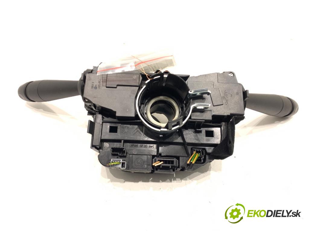 PEUGEOT 508 I sedan 2011 115 kW 1.6 THP 1598 Prepínač kombinovaný 96759260XT (Prepínacie páčky pod volantom)