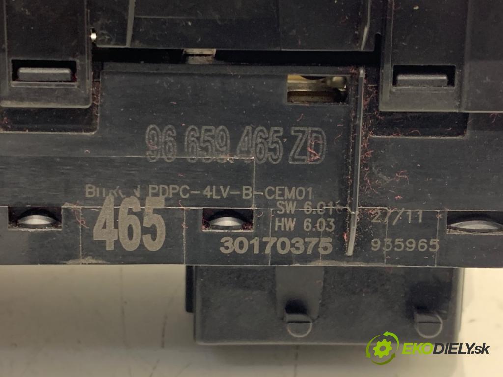 PEUGEOT 508 I sedan 2011 115 kW 1.6 THP 1598 Prepínač okien 96659465ZD (Prepínacie páčky pod volantom)