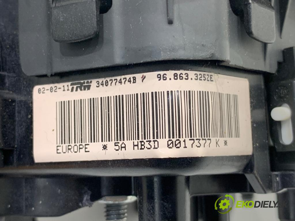 PEUGEOT 508 I sedan 2011 115 kW 1.6 THP 1598 AirBag volantu 96863325ZE (Airbag)