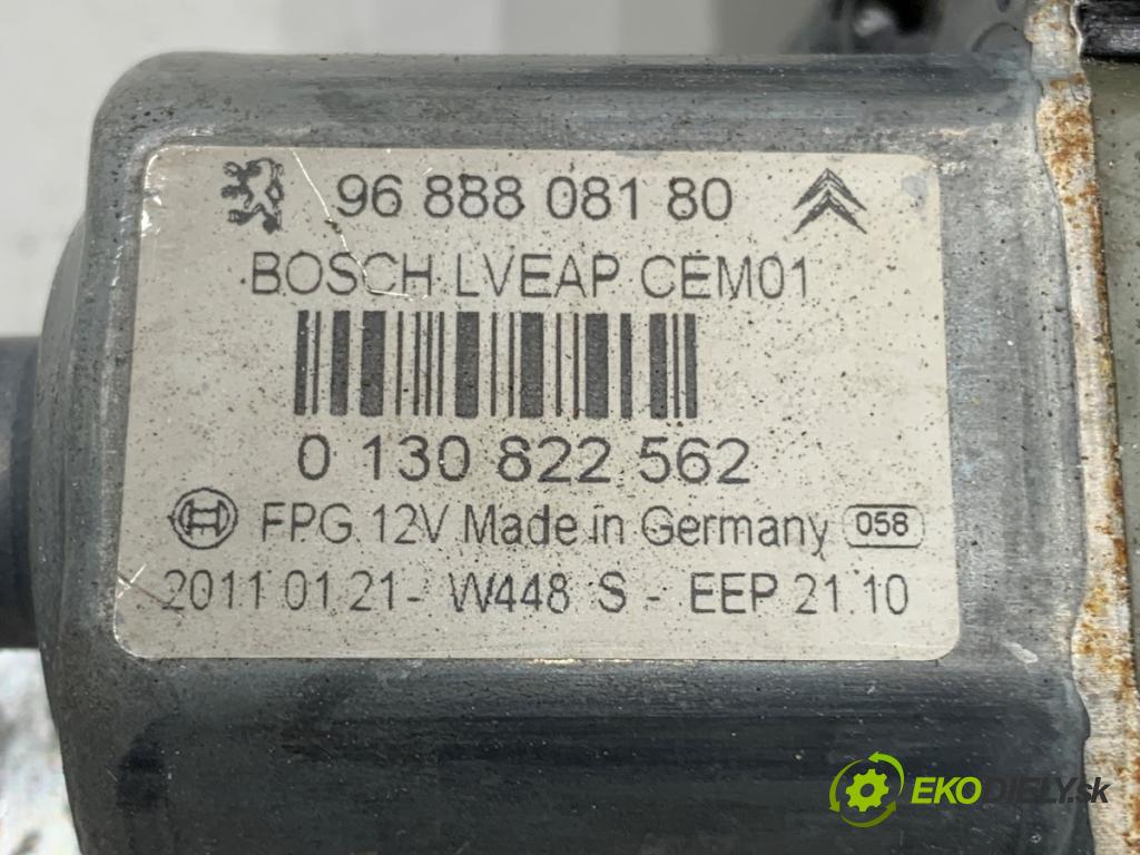 PEUGEOT 508 I sedan 2011 115 kW 1.6 THP 1598 mechanismus okna pravý přední část 9688808180