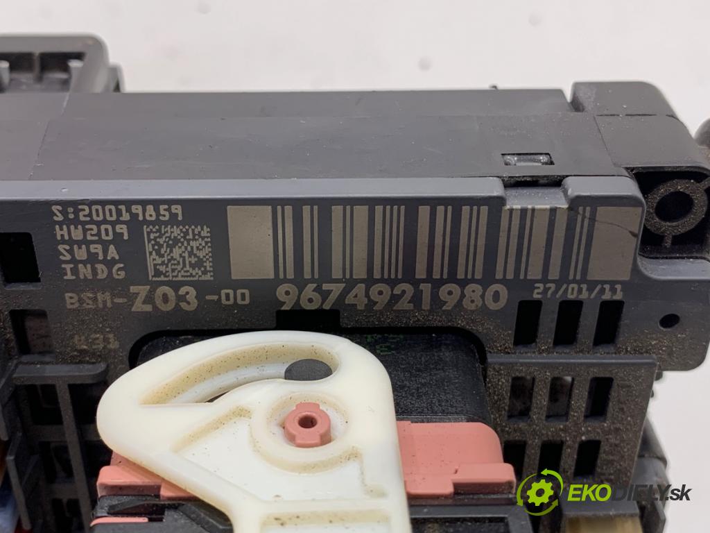 PEUGEOT 508 I sedan 2011 115 kW 1.6 THP 1598 Modul BSM 9674921980 (Riadiaca jednotka ostatné)