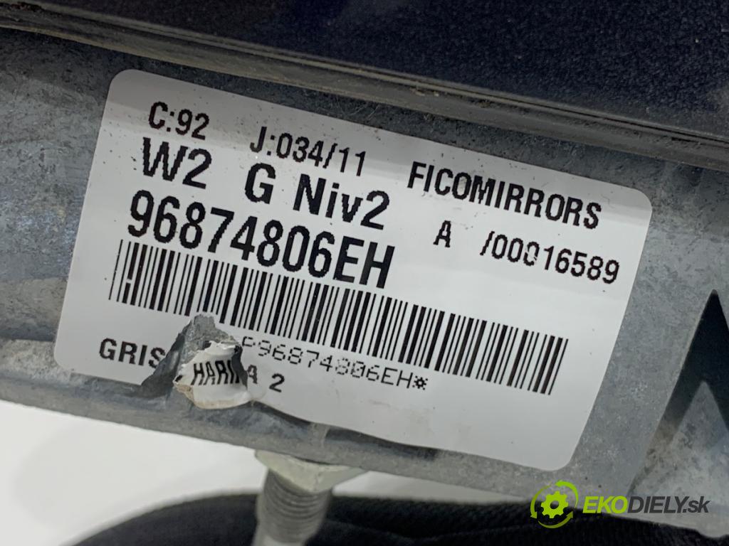 PEUGEOT 508 I sedan 2011 115 kW 1.6 THP 1598 zpětné zrcátko levý EEH