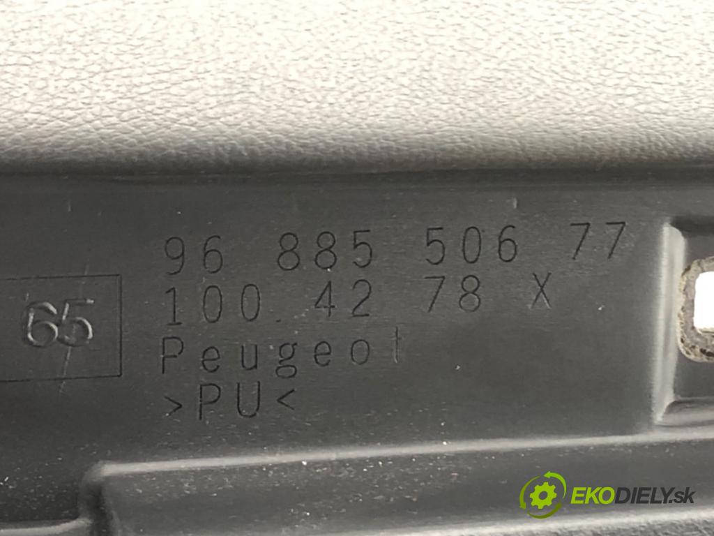 PEUGEOT 508 I sedan 2011 115 kW 1.6 THP 1598 Palubná doska 9688550677 (Palubná doska)