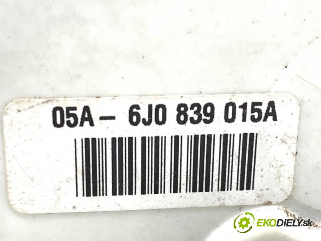 SEAT IBIZA IV liftback 2009 51 kW 1.2 1198 zámok dveře levý zadní část 6J0839015A