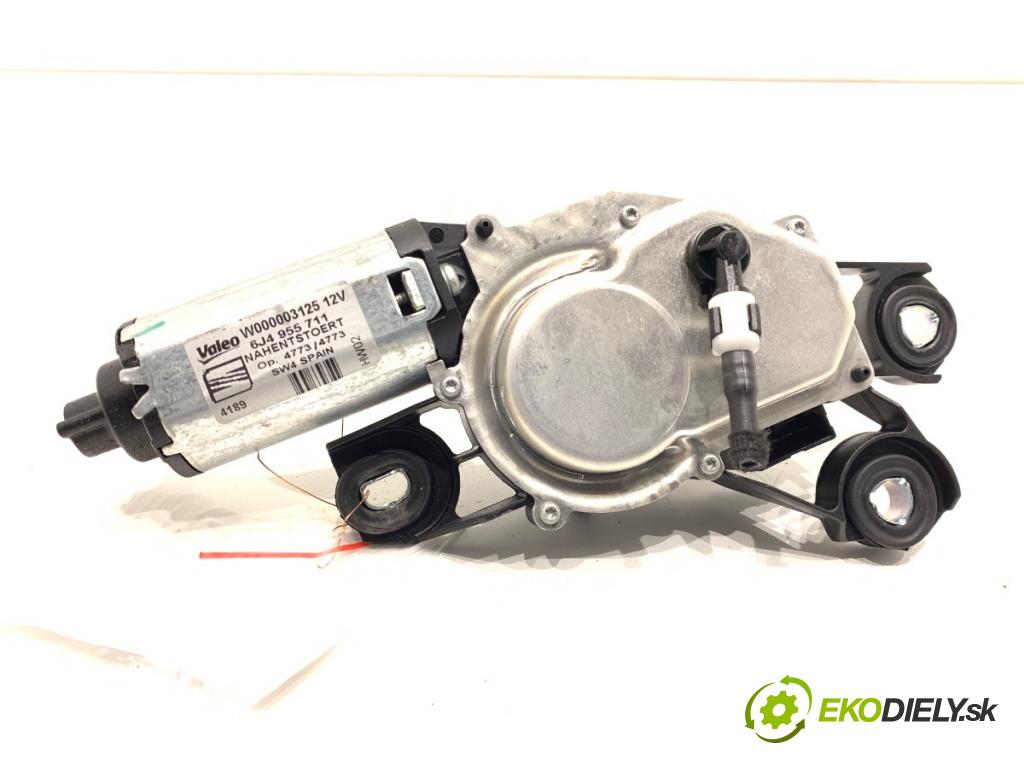 SEAT IBIZA IV liftback 2009 51 kW 1.2 1198 motor stěračů zadní část 6J4955711