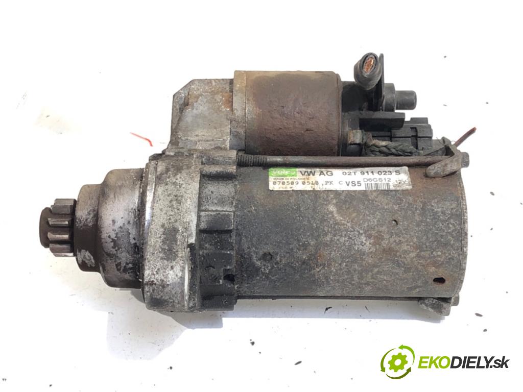 SEAT IBIZA IV liftback 2009 51 kW 1.2 1198 Štartér 02T911023S (Štartér)