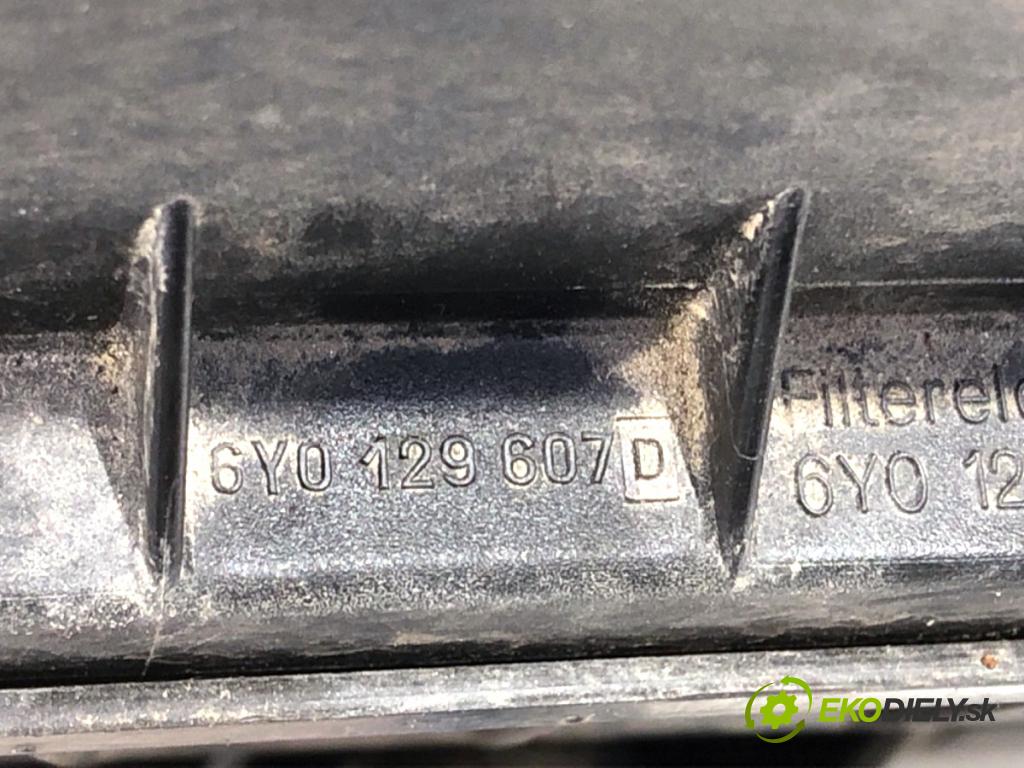 SEAT IBIZA IV liftback 2009 51 kW 1.2 1198 Obal filtra vzduchu 6Y0129607D (Obal vzduchového filtra)
