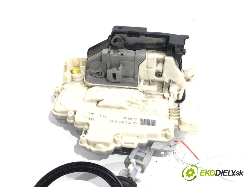 VW PASSAT B7 Kombi 2012 118 kW 1.8 TSI 1798 zámok dveře levý přední část 3C1837015A