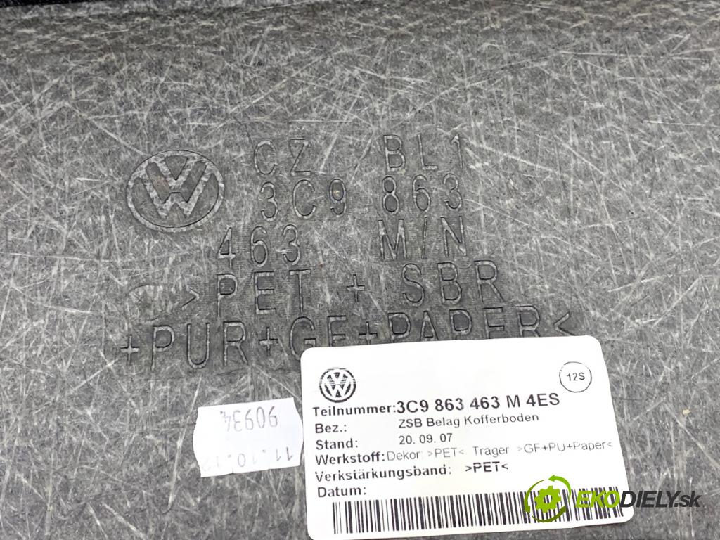 VW PASSAT B7 Kombi 2012 118 kW 1.8 TSI 1798 KRYTINA: kufra 3C9863463M