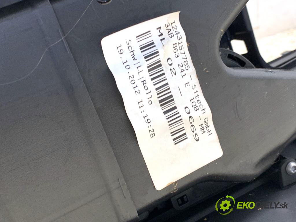 VW PASSAT B7 Kombi 2012 118 kW 1.8 TSI 1798 Tunel stredový 3AB863241E (Stredový tunel)