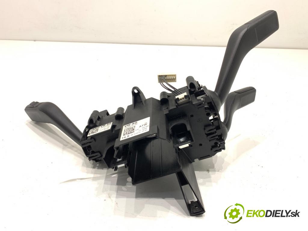 VW PASSAT B7 Kombi 2012 118 kW 1.8 TSI 1798 Prepínač kombinovaný 3C9953501BN (Prepínacie páčky pod volantom)