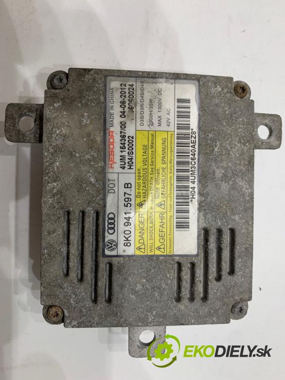 VW PASSAT B7 Kombi 2012 118 kW 1.8 TSI 1798 Menič XENON 8K0941597B (Riadiaca jednotka xenónu)