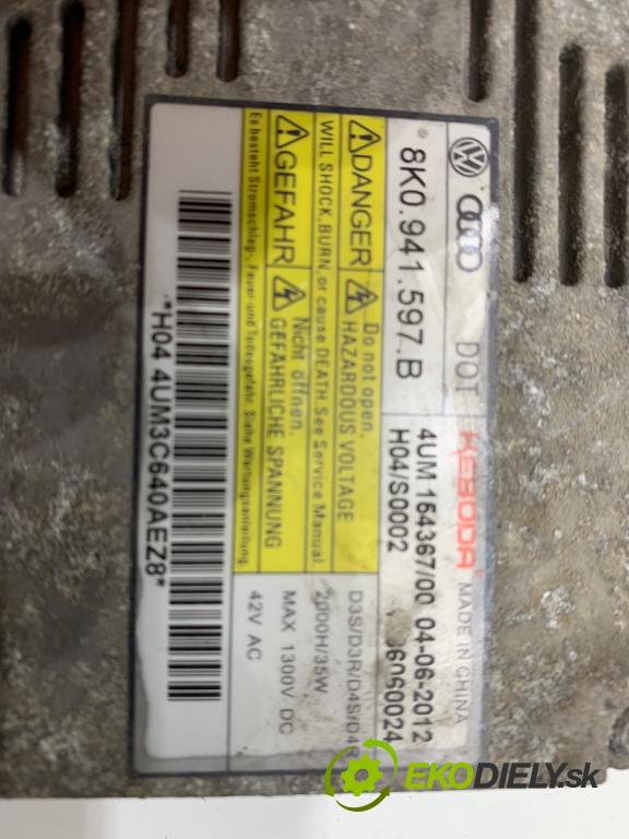 VW PASSAT B7 Kombi 2012 118 kW 1.8 TSI 1798 Menič XENON 8K0941597B (Riadiaca jednotka xenónu)