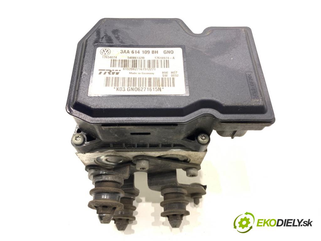 VW PASSAT B7 Kombi 2012 118 kW 1.8 TSI 1798 Pumpa ABS 3AA614109BH (Pumpa ABS)