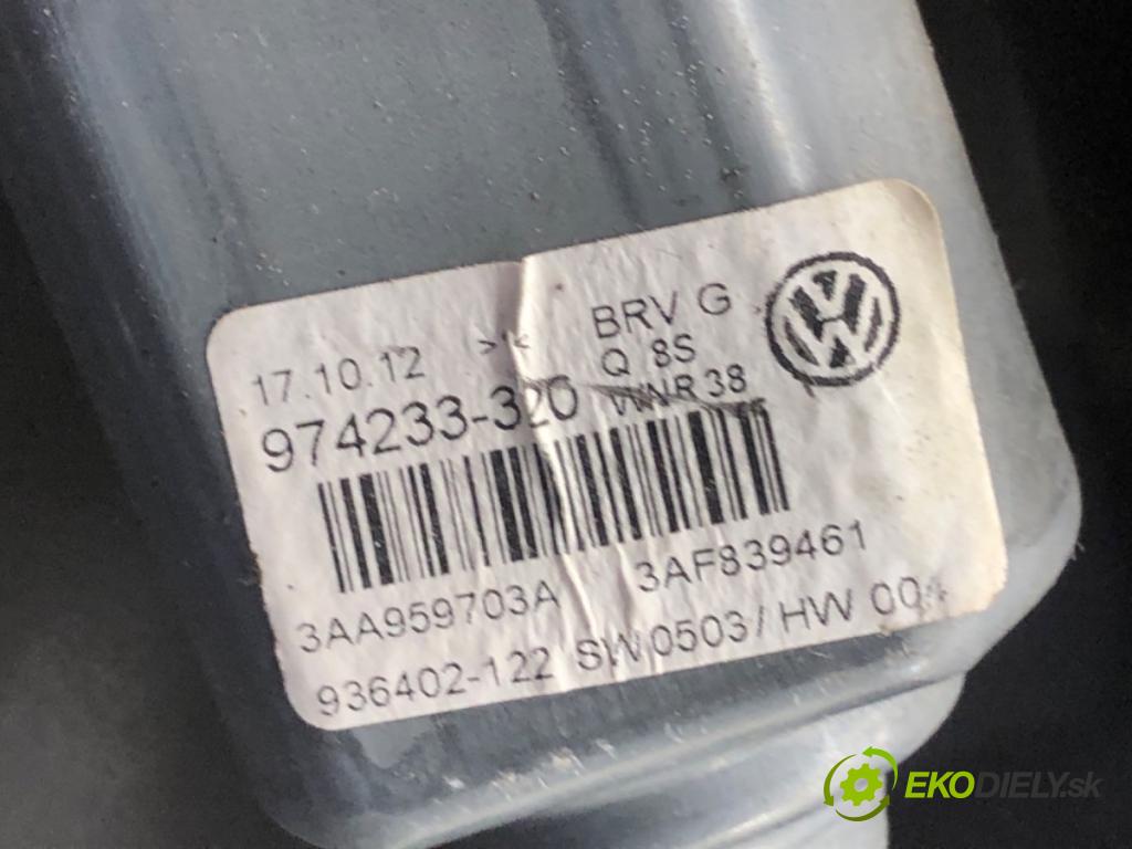 VW PASSAT B7 Kombi 2012 118 kW 1.8 TSI 1798 mechanismus okna levý zadní část 3AA839755