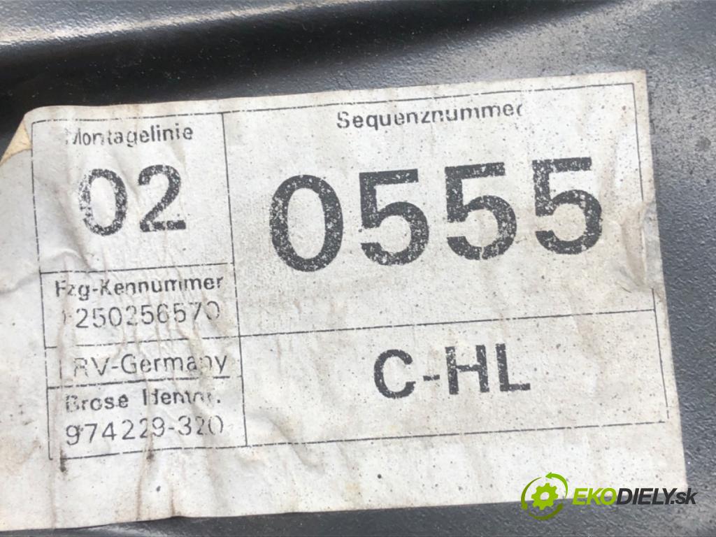 VW PASSAT B7 Kombi 2012 118 kW 1.8 TSI 1798 mechanismus okna levý zadní část 3AA839755