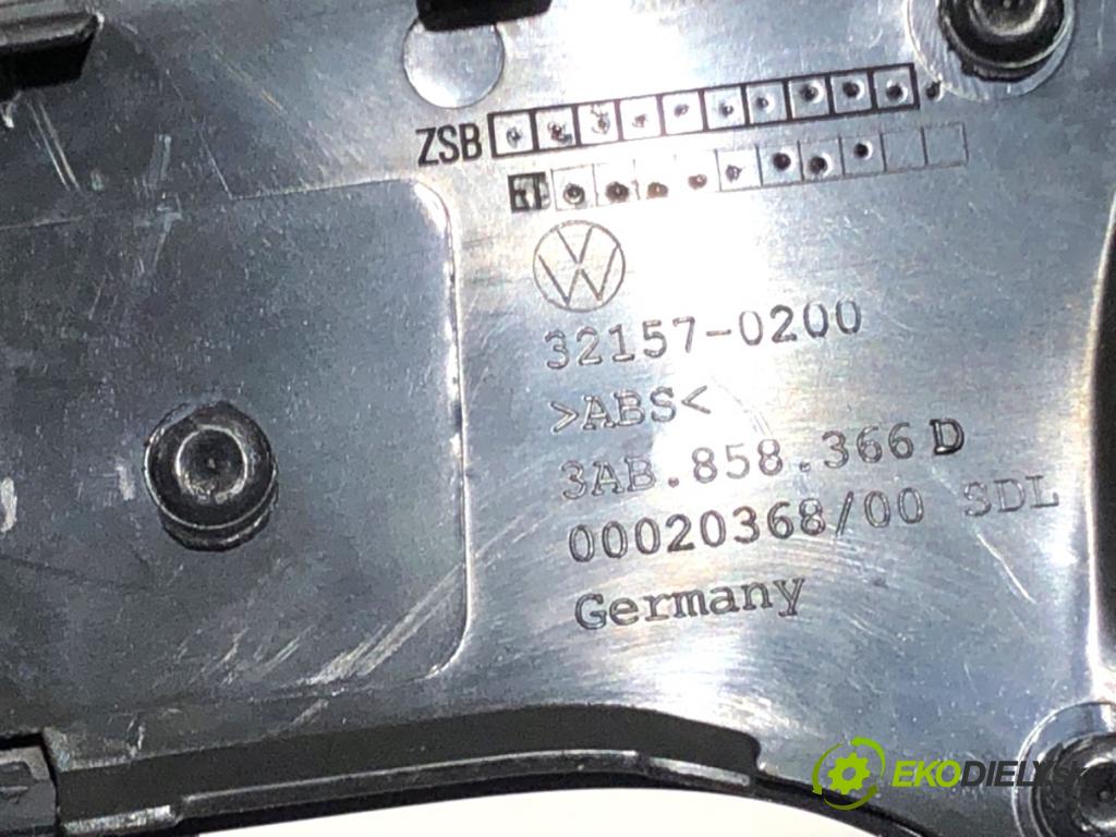 VW PASSAT B7 Kombi 2012 118 kW 1.8 TSI 1798 lišty kryt přístrojovky 3AB858366D 3C8863100B