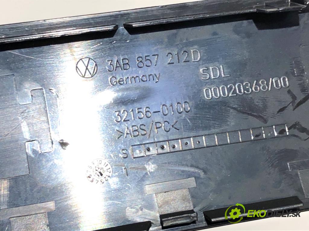 VW PASSAT B7 Kombi 2012 118 kW 1.8 TSI 1798 lišty kryt přístrojovky 3AB858366D 3C8863100B