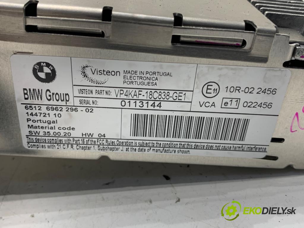 BMW E87 liftback 2006 90 kW 118 d 1995 RADIO 6962296 (Audio zariadenie)