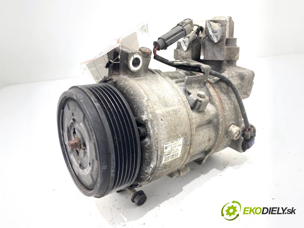 BMW E87 liftback 2006 90 kW 118 d 1995 Kompresor klimatizácie 6987766 (Kompresor klimatizácie)