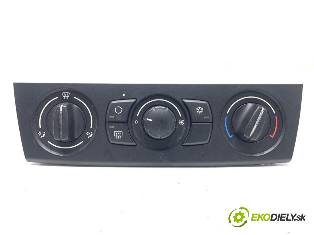 BMW E87 liftback 2006 90 kW 118 d 1995 Panel ovládania kúrenia 6988064 (Prepínacie páčky pod volantom)