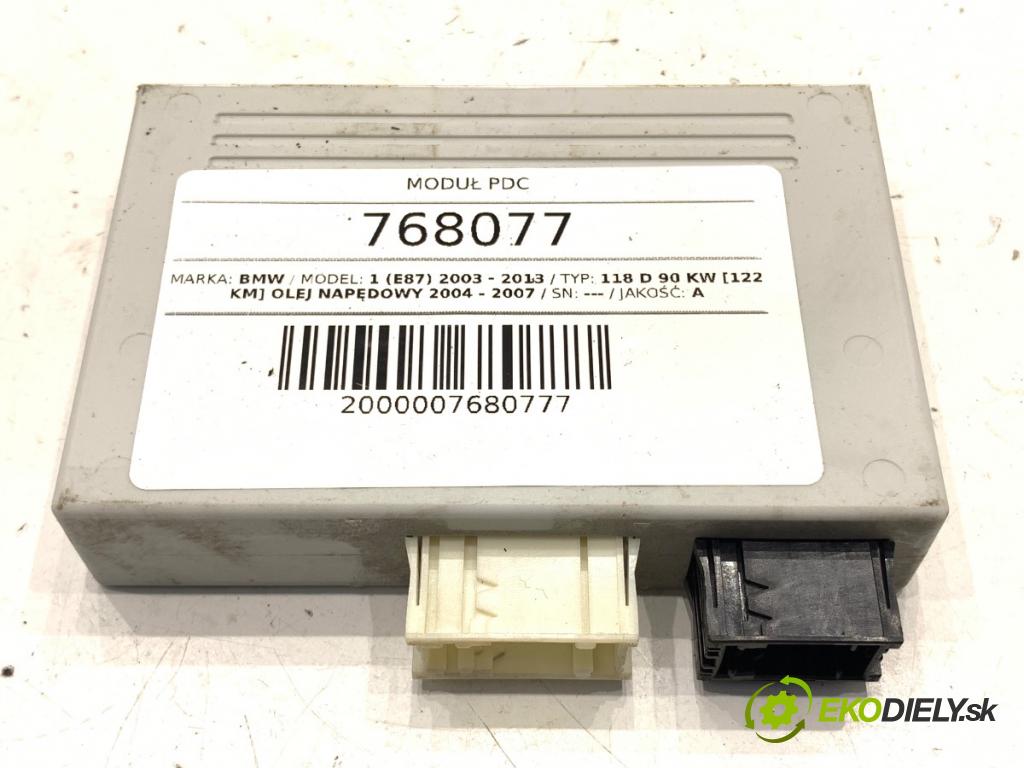 BMW E87 liftback 2006 90 kW 118 d 1995 Modul PDC 6982391 (Riadiaca jednotka ostatné)
