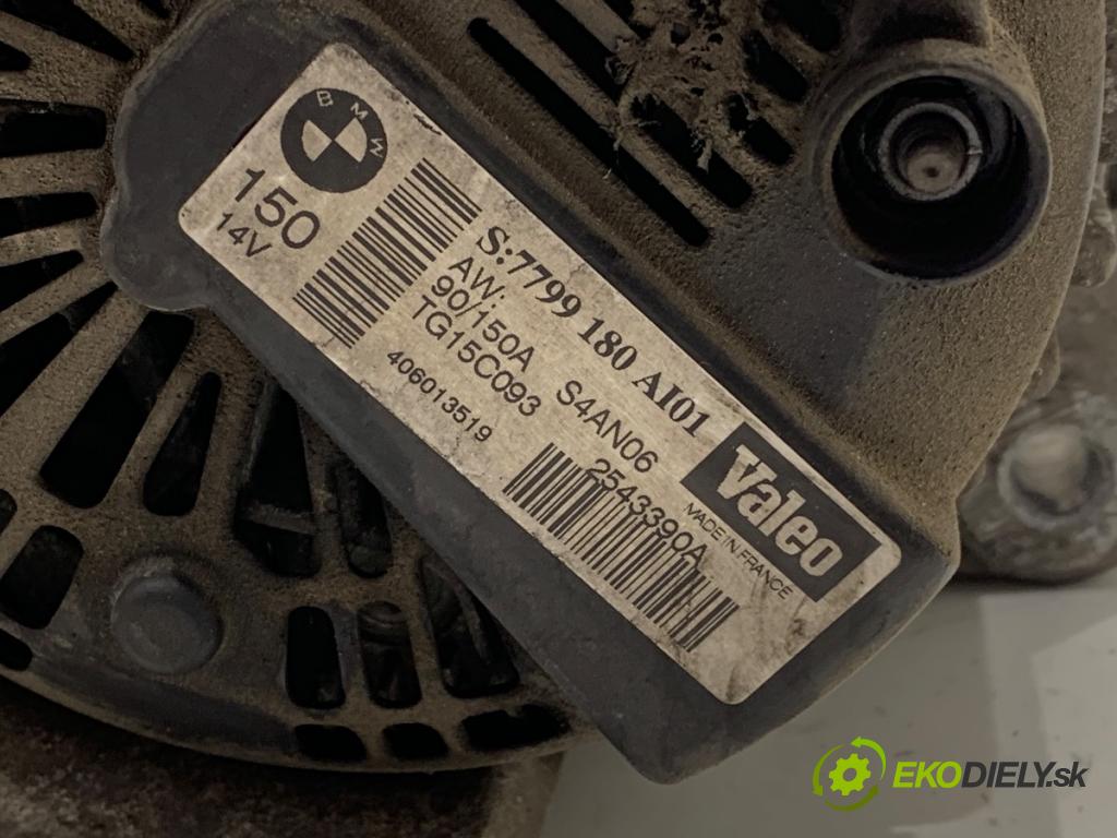 BMW E87 liftback 2006 90 kW 118 d 1995 Alternátor 7799180 (Alternátor)