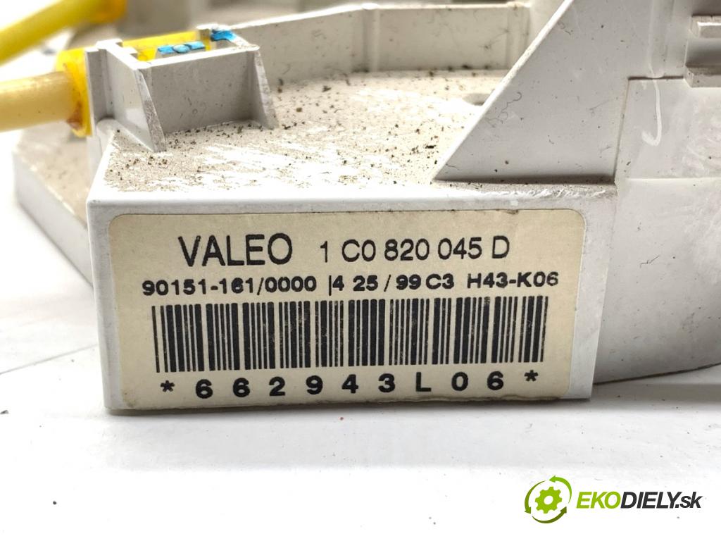 VW NEW BEETLE liftback 1999 85 kW 2.0 1984 Panel ovládania kúrenia 1C0820045D (Prepínacie páčky pod volantom)