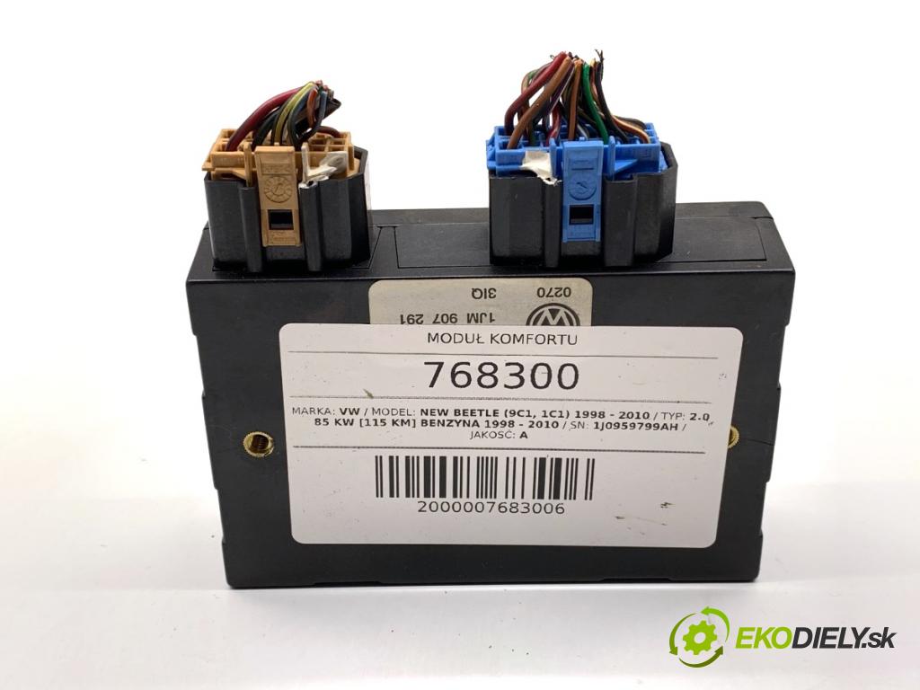VW NEW BEETLE liftback 1999 85 kW 2.0 1984 Modul komfortu 1J0959799AH (Modul komfortu)
