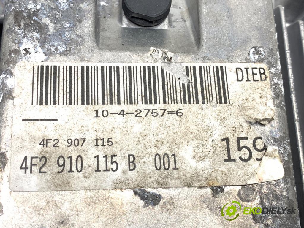 AUDI A6 C6 Kombi 2006 125 kW 2.0 TFSI 1984 řídící jednotka motora 4F2910115B (Řídicí jednotka)