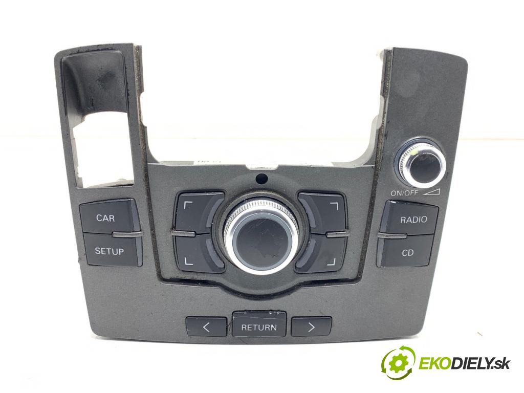 AUDI A6 C6 Kombi 2006 125 kW 2.0 TFSI 1984 Panel ovládaní navigace 4F1919610T