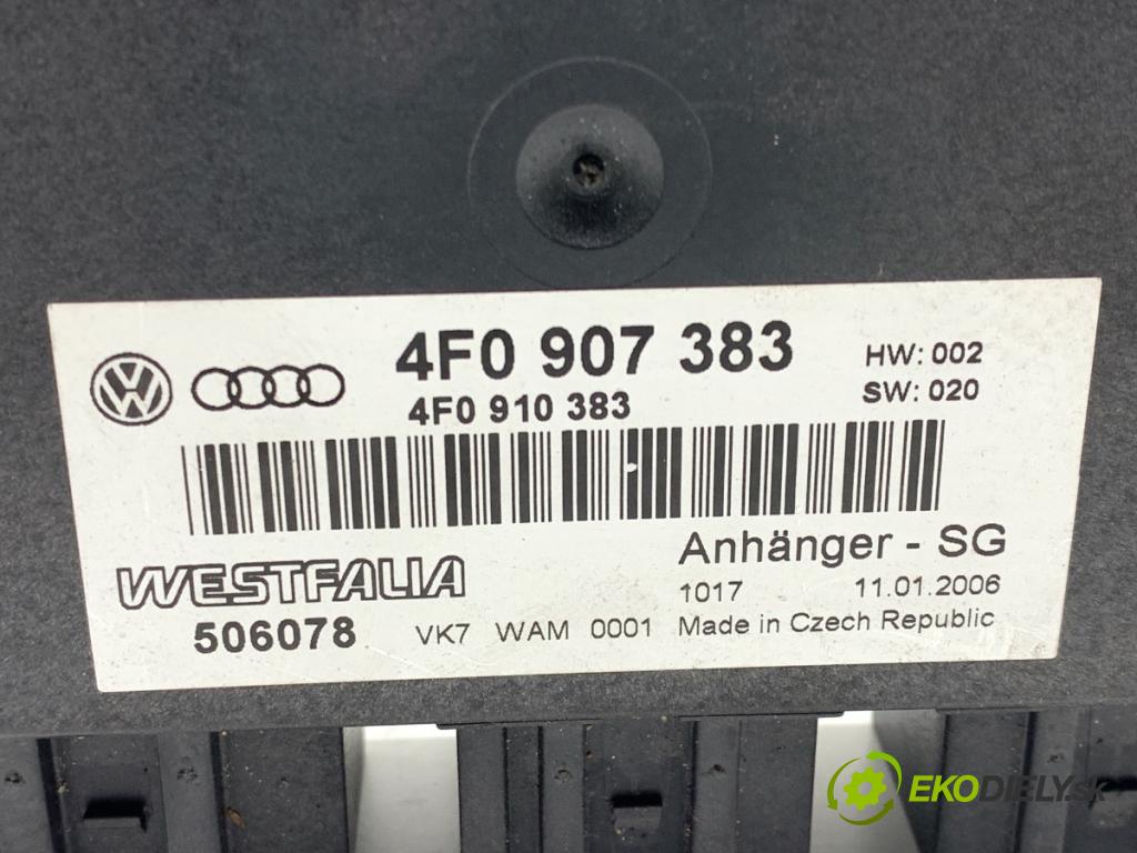 AUDI A6 C6 Kombi 2006 125 kW 2.0 TFSI 1984 Modul ťažného oka 4F0907383 (Riadiaca jednotka ostatné)