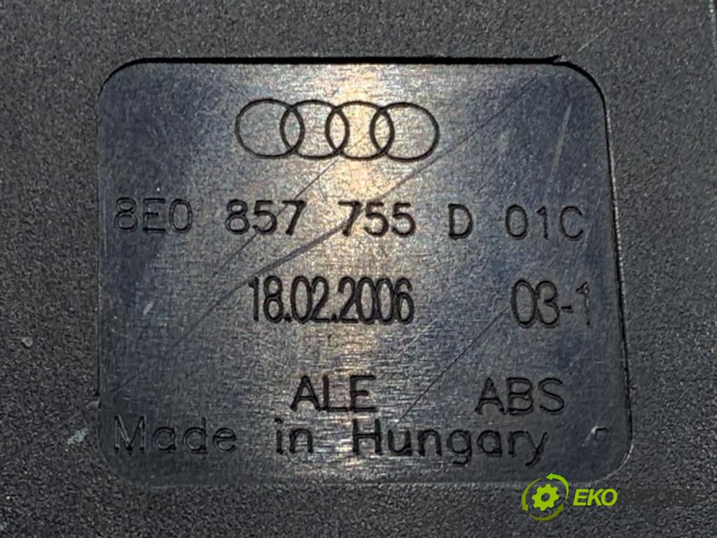 AUDI A6 C6 Kombi 2006 125 kW 2.0 TFSI 1984 zapínače pásů PASA přední část levá strana 8E0857755D