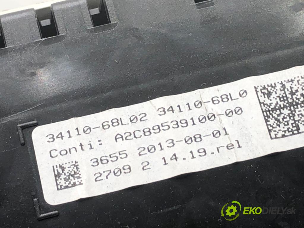 SUZUKI SWIFT IV liftback 2013 69 kW 1.2 (AZH 412) 1242 Prístrojovka 34110-68L02 (Prístrojová doska)