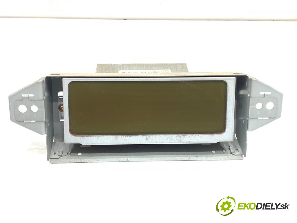 TOYOTA AVENSIS T25 liftback 2003 85 kW 2.0 D-4D (CDT250_) 1995 Dislpej 86110-05020 (Prístrojová doska)