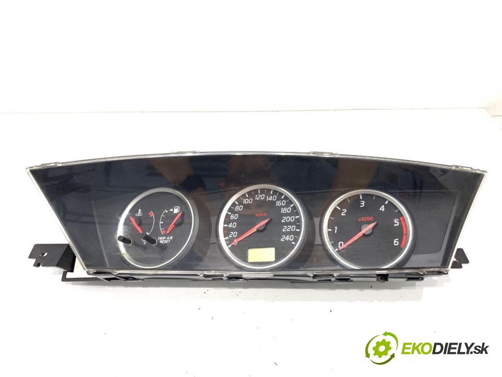 NISSAN PRIMERA P12 sedan 2003 88 kW 1.9 dCi 1870 Prístrojovka BV010 (Prístrojová doska)