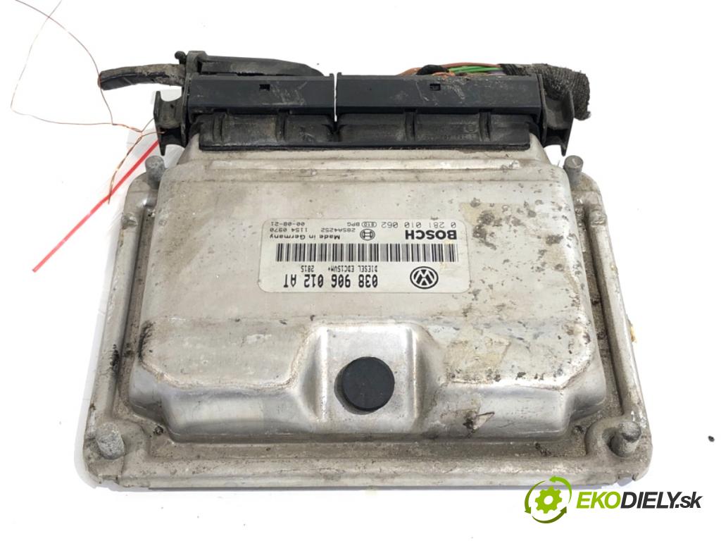 SEAT TOLEDO II sedan 2001 81 kW 1.9 TDI 1896 riadiaca jednotka Motor 038906012AT (Riadiaca jednotka)