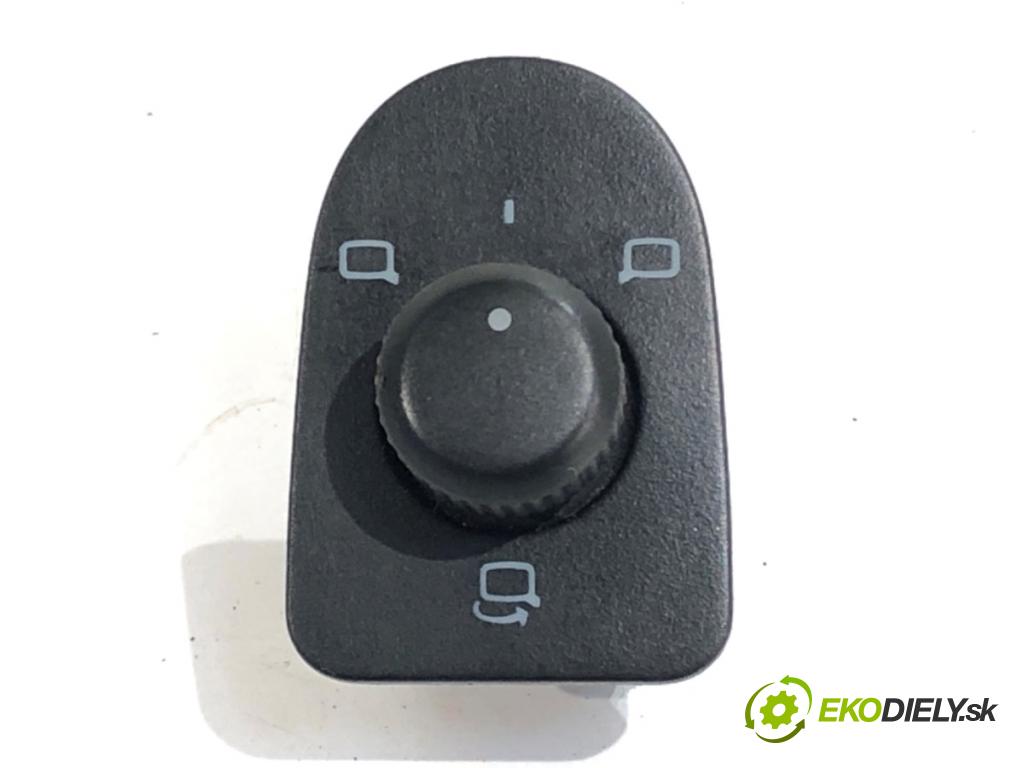 SEAT TOLEDO II sedan 2001 81 kW 1.9 TDI 1896 Prepínač nastavenia spätných zrkadiel 1M1959650 (Prepínacie páčky pod volantom)