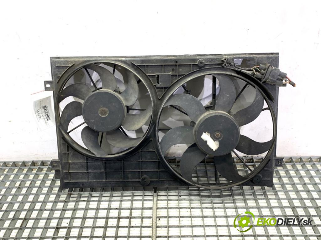 SEAT ALTEA nadwozie wielkoprzestrzenne (MPV) 2004 75 kW 1.6 1595 ventilátor chladiče 1K0121207J (Ventilátor)