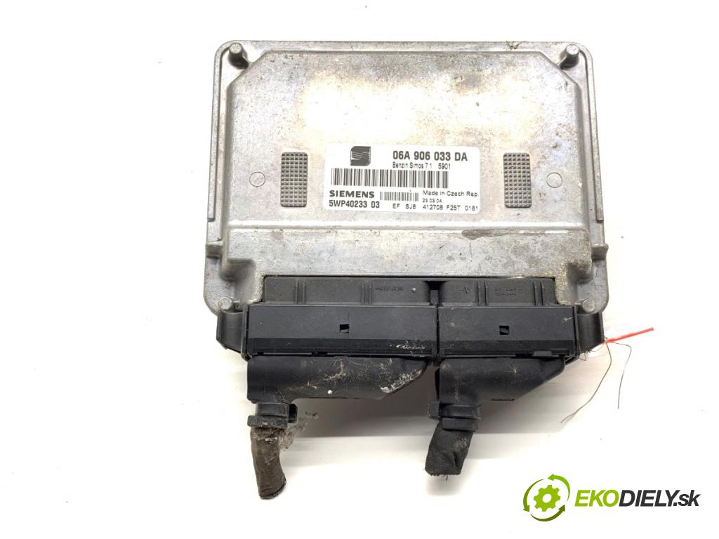 SEAT ALTEA nadwozie wielkoprzestrzenne (MPV) 2004 75 kW 1.6 1595 riadiaca jednotka Motor 06A906033DA (Riadiaca jednotka)