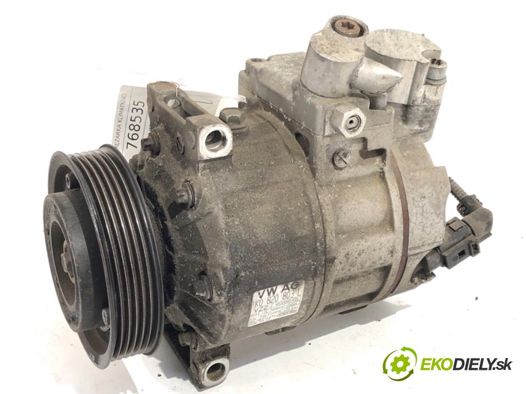 SEAT ALTEA nadwozie wielkoprzestrzenne (MPV) 2004 75 kW 1.6 1595 Kompresor klimatizácie 1K0820803L (Kompresor klimatizácie)
