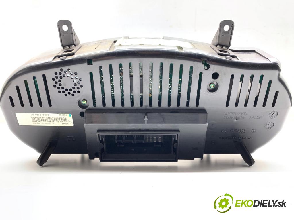 SEAT ALTEA nadwozie wielkoprzestrzenne (MPV) 2004 75 kW 1.6 1595 Prístrojovka 5P0920802F (Prístrojová doska)