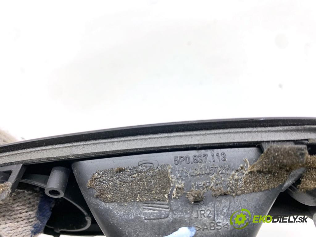 SEAT ALTEA nadwozie wielkoprzestrzenne (MPV) 2004 75 kW 1.6 1595 klika vnitřní levý přední část 5P0837113