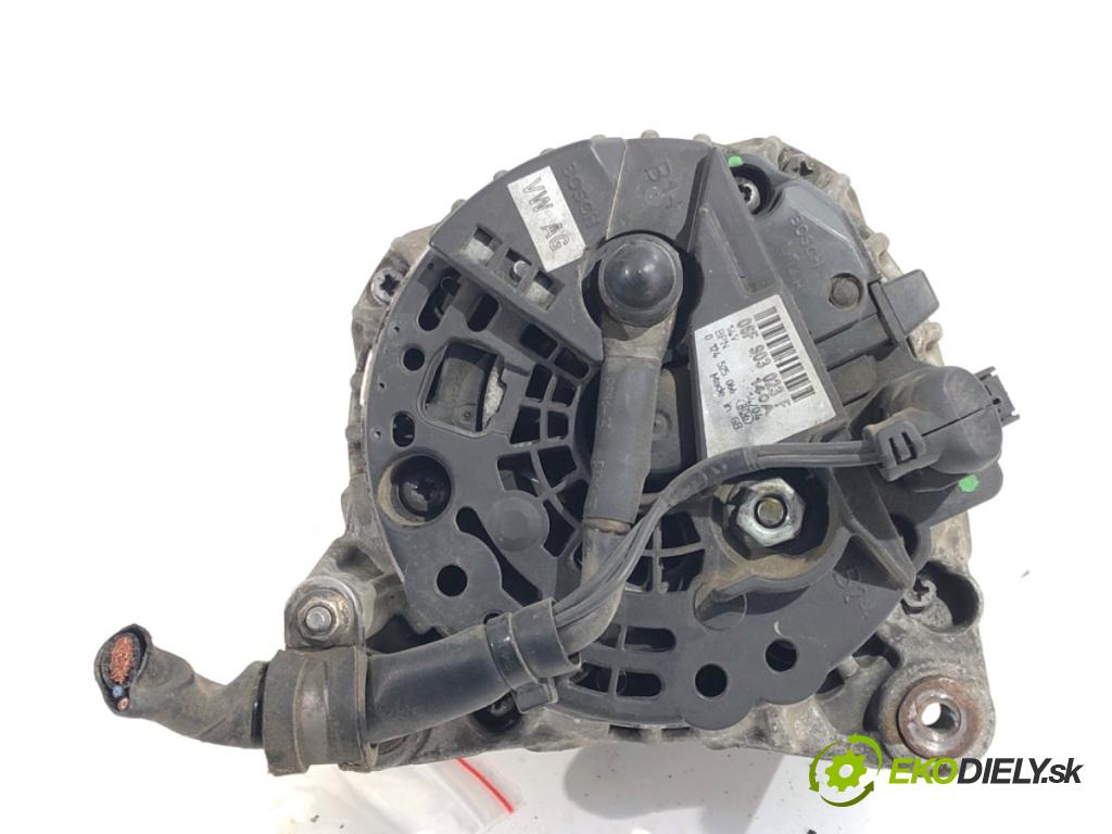 SEAT ALTEA nadwozie wielkoprzestrzenne (MPV) 2004 75 kW 1.6 1595 Alternátor 06F903023F (Alternátor)