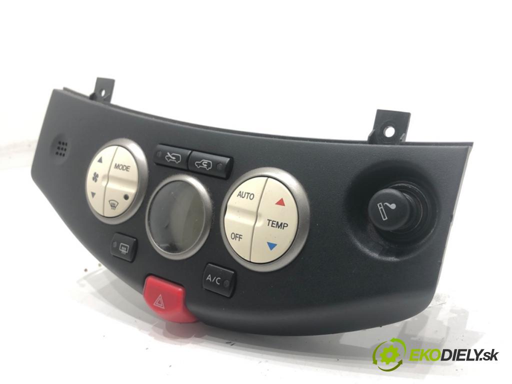 NISSAN MICRA K12 liftback 2005 65 kW 1.4 16V 1386 Panel ovládania kúrenia 27500AX711 (Prepínacie páčky pod volantom)